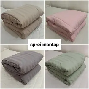 Bedcover Microtencel Premium Single ukuran 135x220cm