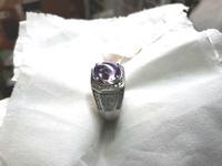 Gambar Batu Kecubung Amethyst Bungur Tanjung Bintang KCB011 Ikatan Perak dari CNC phoneshop Kota Administrasi Jakarta Pusat 5 Tokopedia
