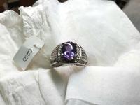 Gambar Batu Kecubung Amethyst Bungur Tanjung Bintang KCB011 Ikatan Perak dari CNC phoneshop Kota Administrasi Jakarta Pusat 3 Tokopedia