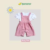 Gambar BANANA Setelan Jumper Waffle Dusty Pink bayi perempuan - S dari BANANA Official Store Kota Administrasi Jakarta Timur 2 Tokopedia