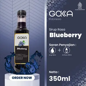Syrup Gokka Rasa Blueberry / Gokka Sirup Rasa Blueberry 350ml
