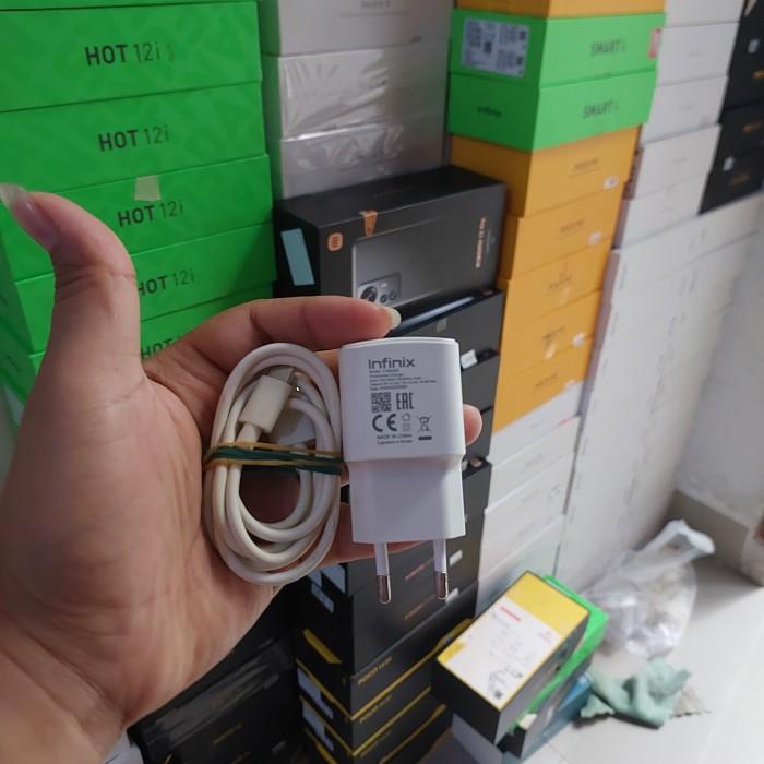 Gambar Charger infinix copotan bisa ke note 7 18w Fast original micro usb dari omjok Kota Administrasi Jakarta Utara Tokopedia