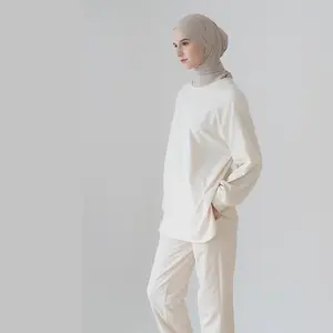 Uma by Aska Label - Kaos olahraga raglan oversized lengan panjang