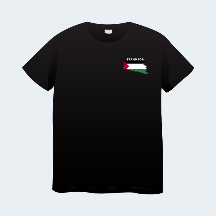 Gambar Kaos Stand for Palestine - S dari Aali Daily Moslemwear Kab. Bantul Tokopedia