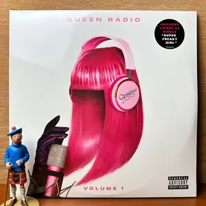 PIRINGAN HITAM / VINYL NICKI MINAJ - QUEEN RADIO : VOL. 1 (3LP,BLCK)