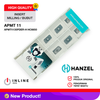 Gambar Insert Milling APMT1135PDER-H HC6650 Hanzel APMT 11 dari InlinestoreID Kab. Karanganyar 1 Tokopedia