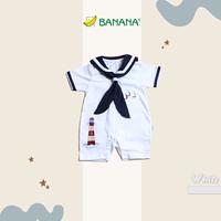 Gambar BANANA Jumper Bayi Laki - Laki Sailor Bordir Perahu - Putih, S dari BANANA Official Store Kota Administrasi Jakarta Timur 3 Tokopedia