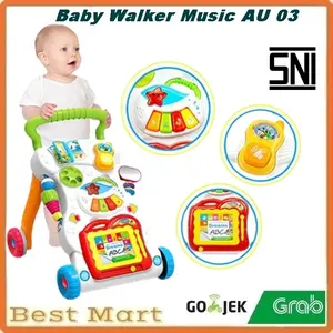 Dorongan Bayi Musik Mainan Baby Walker Music AU 03