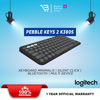 Gambar Logitech Keyboard K380s Multi-Device Wireless Bluetooth Garansi Resmi - Putih dari Blisatu.id Kota Administrasi Jakarta Pusat 3 Tokopedia