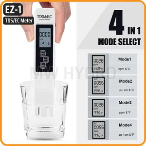TDS EC Meter EZ-1 | Alat Ukur Air / Nutrisi Hidroponik