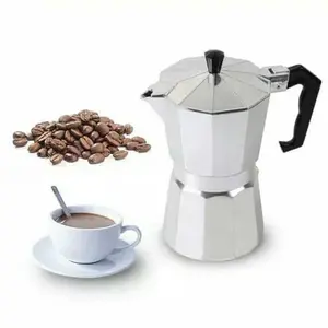 150ml Teko Pembuat Kopi Moka Mocca Pot Espresso Coffe Maker Almunium