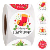 Gambar Stiker Label Natal Merry Chrismast Toples Kue Sticker Santa Tree Xmas - Putih+Tulisan dari Toko Online Jempol Kota Administrasi Jakarta Pusat 3 Tokopedia