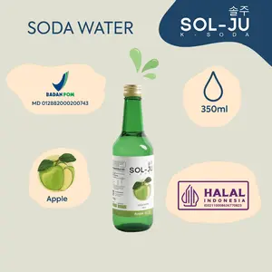 Sol-Ju Halal Apple Soda Korea 350 ml SODA HALAL