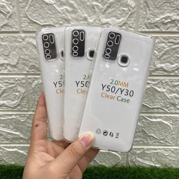 Gambar Silicone Case Bening tebal Case 2.0mm Clear bening For Vivo Y50 dari Sukses acc88 Kota Bandung Tokopedia