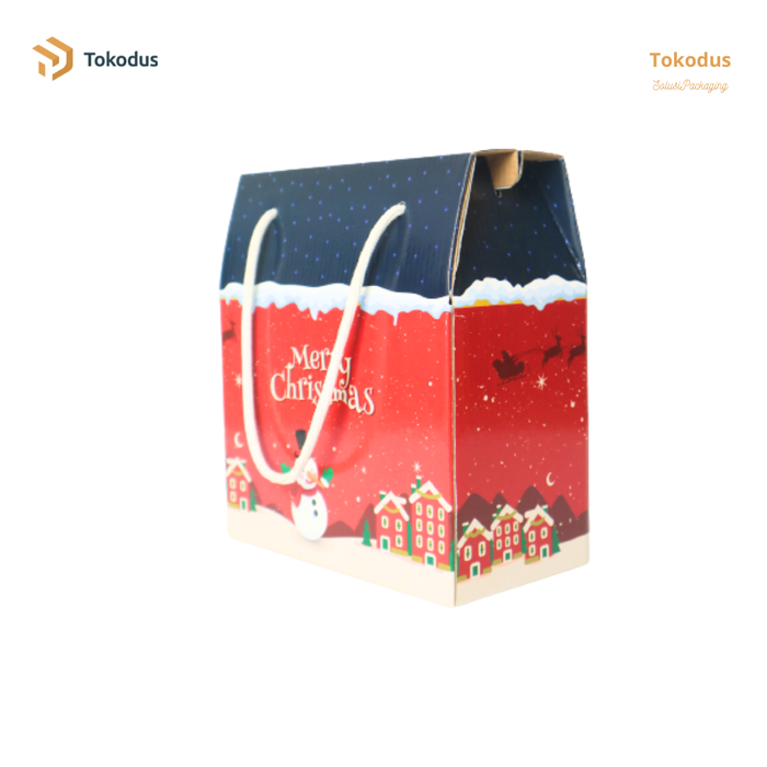 Gambar FREE Hangtag Kardus Box Hampers Kue Kering Natal 18,5 x 10 x 14cm Toples Silinder 600ml isi 2-Tokodus Bandung dari Tokodus TKI Kab. Bandung Tokopedia