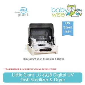 Little Giant LG 4938 Digital UV Dish Sterilizer & Dryer
