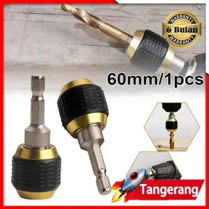 60mm Extension Mata Bor / Kepala Bor Keyless Drill Adapter Hex