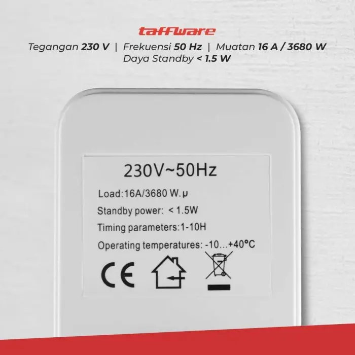Stop Kontak Pengatur Waktu Digital Automatic Timer Switch 5