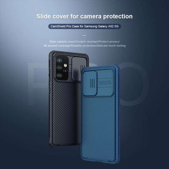 Gambar CAMSHIELD PRO NILLKIN CASE SAMSUNG GALAXY A52 4G / A52s 5G dari kichikochi Kota Administrasi Jakarta Utara Tokopedia