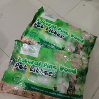 Gambar Pasir Kawan natural Pine Wood 10kg Pet Litter Pasir Kucing Expedisi dari Petshop Cibinong Kab. Bogor 2 Tokopedia