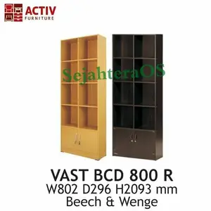 ACTIV Vast Lemari Rak Buku Arsip 80 cm : BCD800
