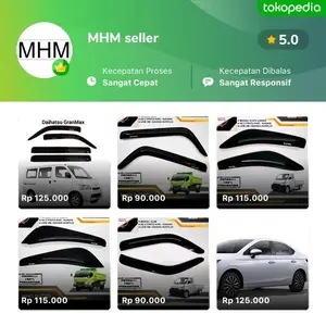 talang air Mobil semua type per pcs atau satuan model sliim flat