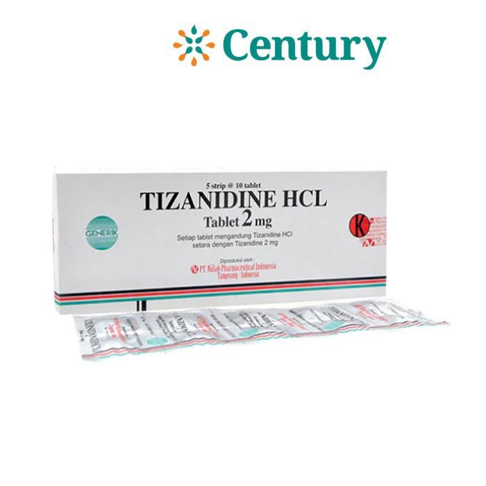 TIZANIDINE 2 MG NOVELL PHARMACEUTICAL STRIP 10 TABLET