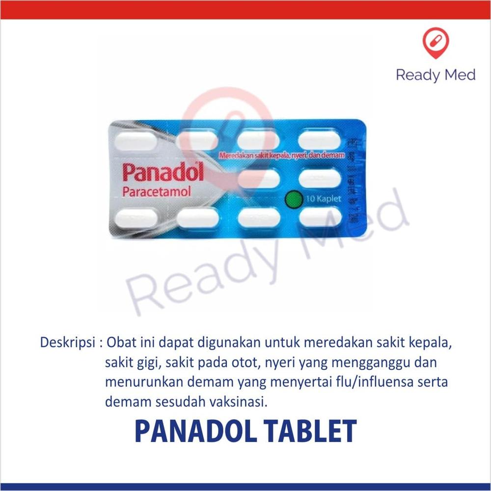 PANADOL TABLET obat sakit kepala
