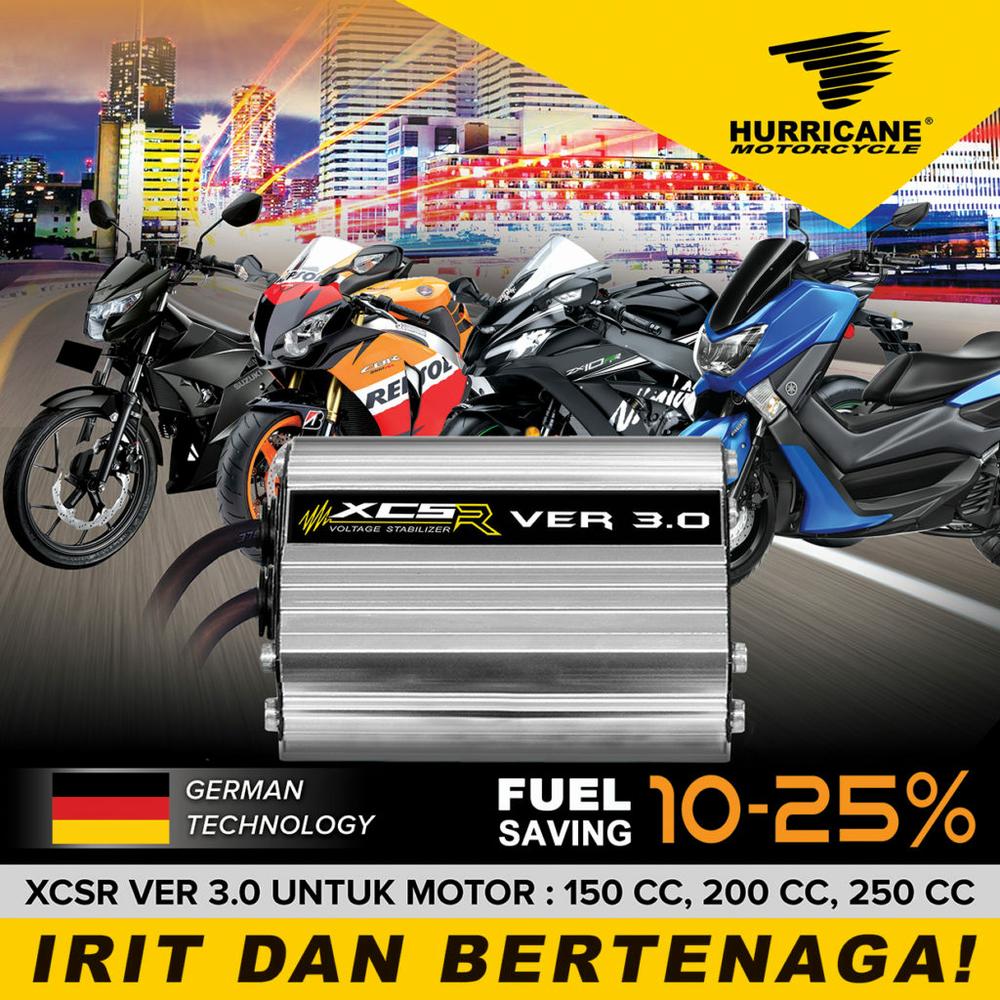 HURRICANE XCSR MOTOR VERSI 3 TERBARU VERSI3 IRIT BBM POWER UP XCS5 XCS
