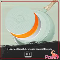 Gambar PARIM Cookware Fry pan 26cm DYFLON Ceramic Coating Wajan Anti Lengket dari Parim Official Store Kota Tangerang 5 Tokopedia