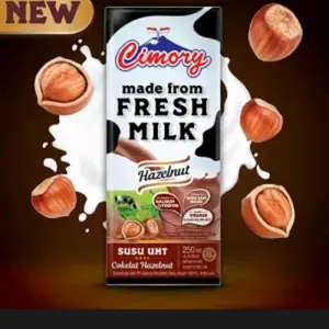 susu UHT Cimory hazelnut 250ml