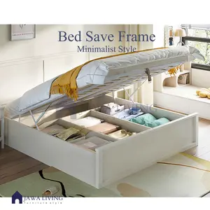 JAWALIVING Bed Save MinimalisTempat Tidur Peyimpanan Bawa Bed Save