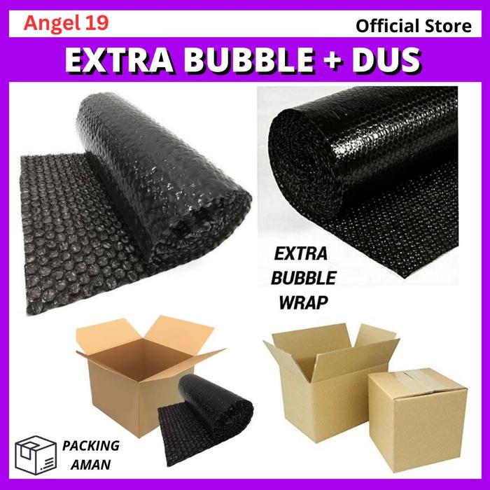 Gambar EXTRA BUBBLE WRAP TEBAL, EXTRA DUS PACKING dari angel19 Kota Tangerang Tokopedia