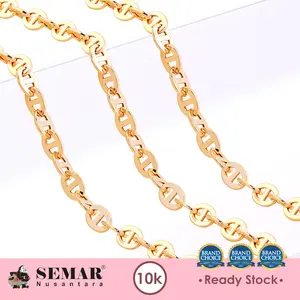 Kalung Emas Carisa Classic Chain Gold 10K Semar Nusantara