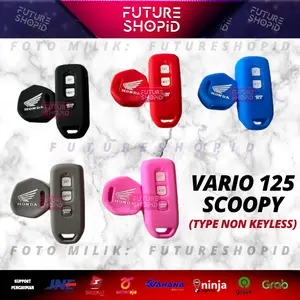 Sarung Kunci + Alarm Scoopy 2023 / Vario 125 New Cover Remote 2024