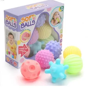 Mainan Edukasi Anak Bola Rubber Sensory Toy Ball