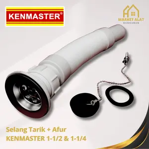 Selang Tarik Bak Cuci Piring + Saringan Afur / Wastafel 1 1/4 | 1 1/2