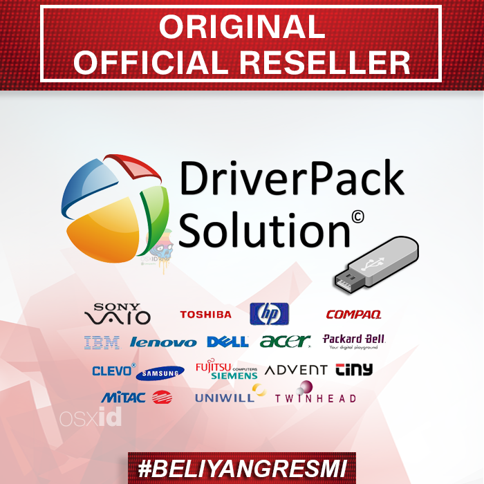 Gambar DriverPack Solution 17.7.47 - Update Terbaru (USB Flashdisk 16GB) dari osxid Kota Administrasi Jakarta Barat Tokopedia