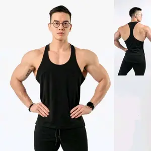 Singlet Pria Tali Kecil Polos / Singlet Pria Polos Tanpa Lengan Kaos Fit