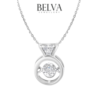 Gambar 1 SET Kalung Liontin Berlian - Symphony Of Gift - Belva Jewellery - WG - Melody dari Belva Jewellery Online Kota Administrasi Jakarta Barat 1 Tokopedia