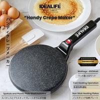 Gambar IDEALIFE - Handy Crepe Maker - Pembuat Crepe IL-205s dari IDEALIFE Outlet Jakarta Utara 1 Tokopedia