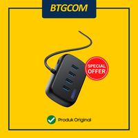 Gambar USB HUB ROBOT H350 USB-A KE USB 3.0 4 PORTS 1 METER 5GPBS ORIGINAL dari btgcom Kota Denpasar 1 Tokopedia