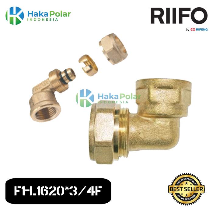 Gambar Knee Drat Dalam Rifeng Female Elbow F1-L1620x3/4F dari Rifeng Tangerang Kota Tangerang Tokopedia