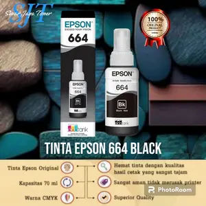 TINTA EPSON 664 BLACK ORIGINAL