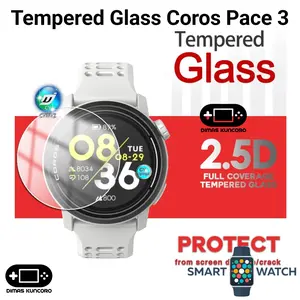Tempered Glass Coros Pace 3 anti gores screen protector guard lcd