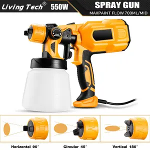 550W 800ML High Power Alat Cat Semprot Listrik/Alat Semprot Cat Elek