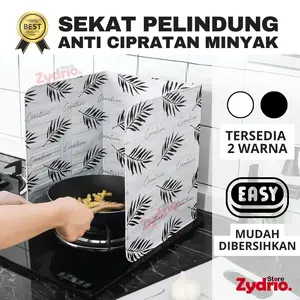 Sekat Pelindung Kompor Dapur Anti Cipratan Minyak ke Dinding Nyiprat