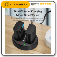 Gambar Baterai Kit KINGMA Canon LP-E6 / LP-E6N 2-pack Dual Charger - Resmi dari Mitrakamera Kota Administrasi Jakarta Selatan 5 Tokopedia