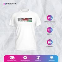 Gambar NSA 24S | I Stand With Palestine | Lengan Pendek | CHARITY dari Binary Digital Printing Kota Administrasi Jakarta Selatan 2 Tokopedia