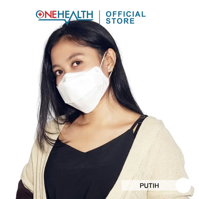 Onehealth Ergo+ 3ply 4D Earloop Surgical Face Mask / Masker Evoplusmed 4